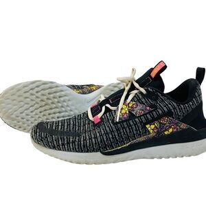 Nike Renew Arena SE Floral Women's Running Shoes 9 Black Pink
